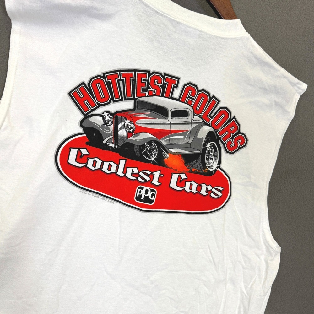 Vintage PPG Hot Rod Muscle Shirt Men XL Deadstock Gildan Ultra Cotton APS